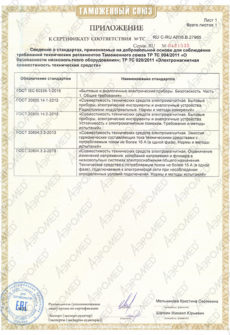 Разрешительные документы на аппарат СолаВита 2